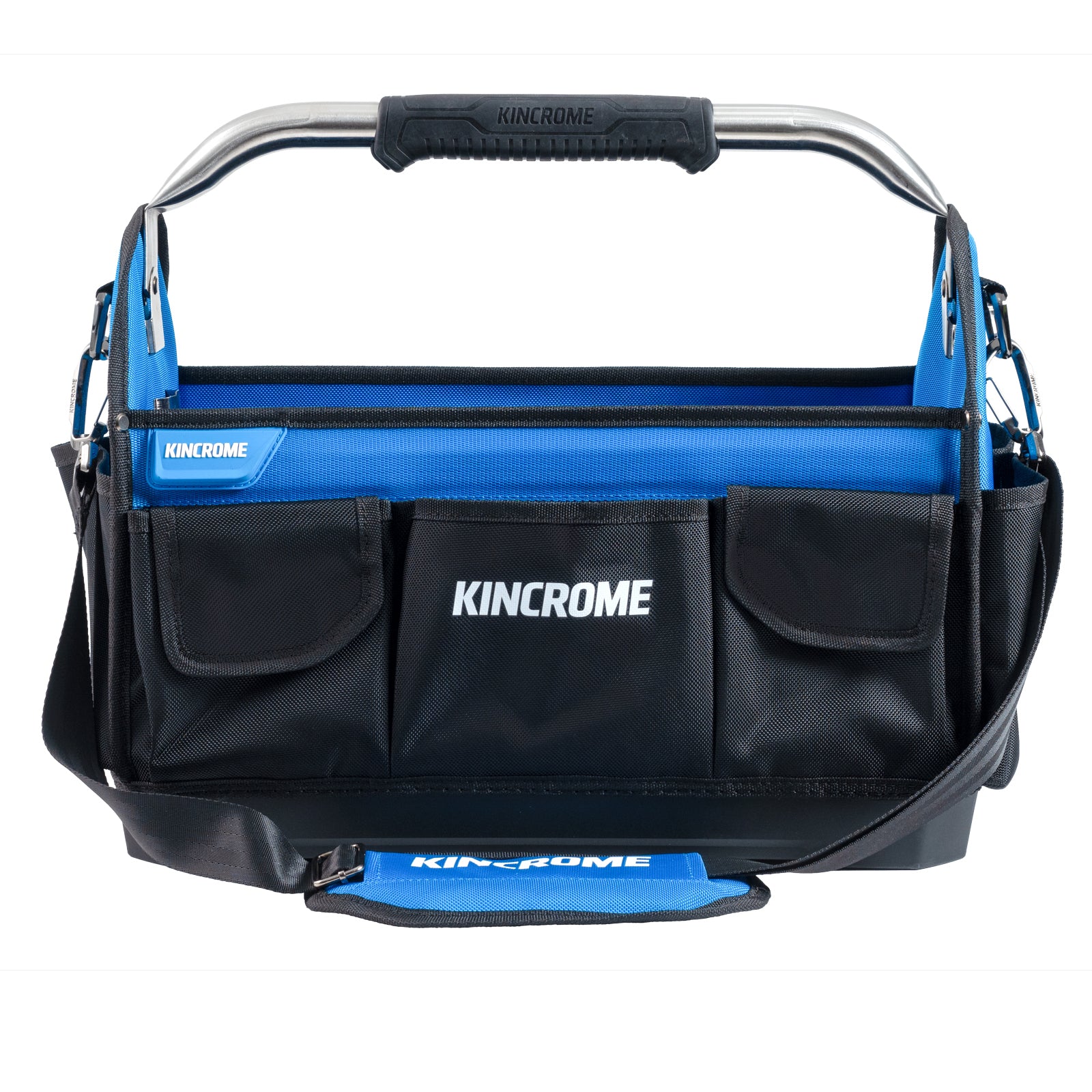 Kincrome K13521M 450mm Hard Base Open Tote Swivel Handle Bag