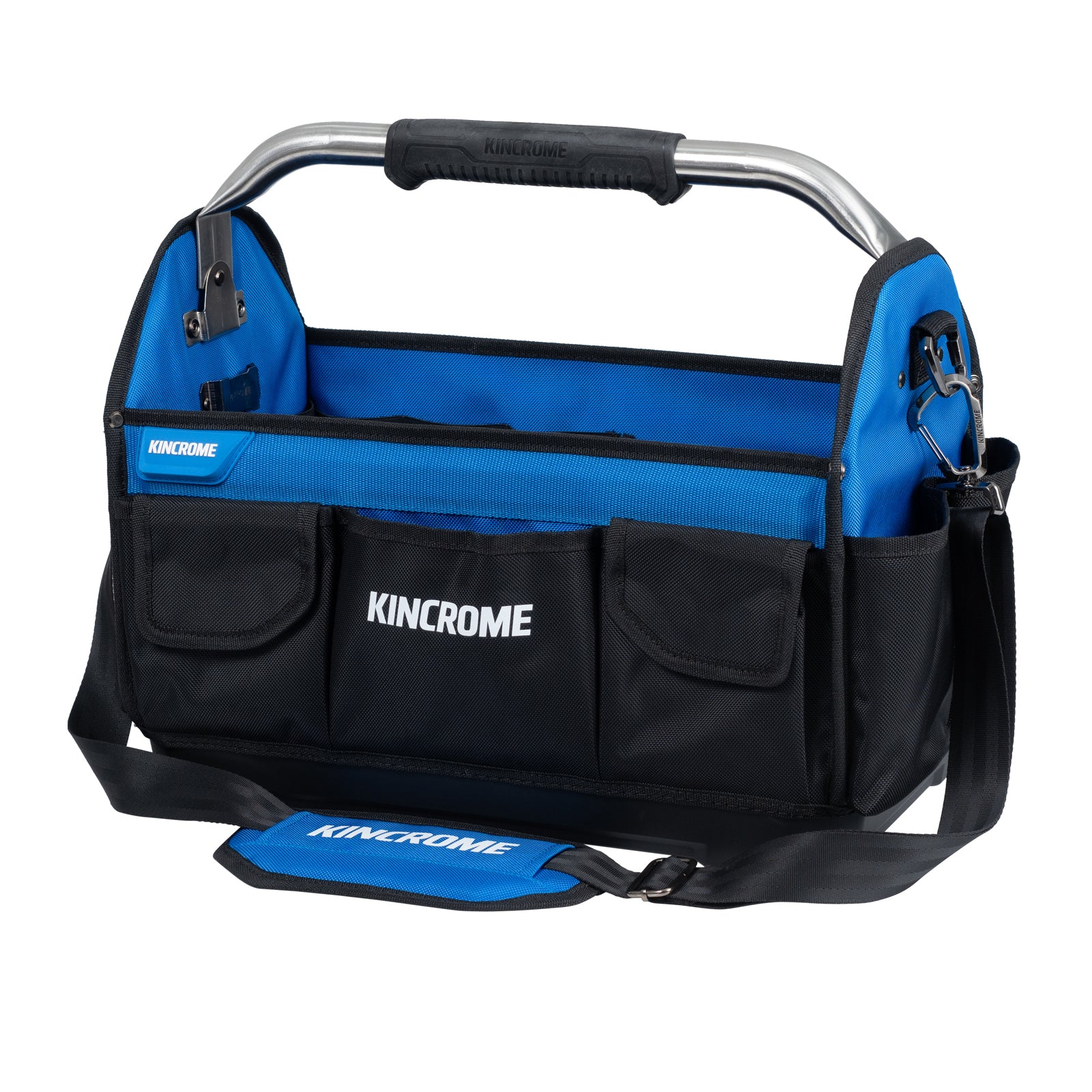 Kincrome K13521M 450mm Hard Base Open Tote Swivel Handle Bag - view 2