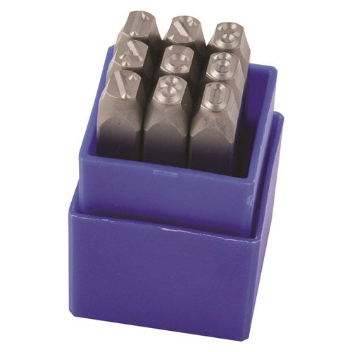 Kincrome K15004 Number Stamp Set 9 Piece 8mm