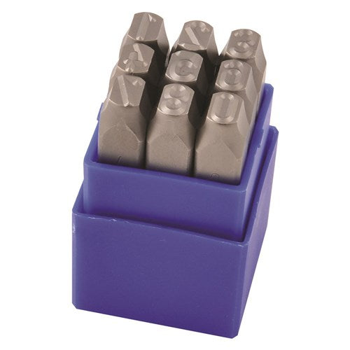 Kincrome K15005 Number Stamp Set 9 Piece 10mm