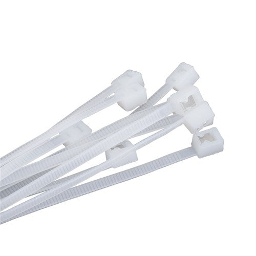 Kincrome K15807 Self-Cut Cable Tie Pack 200mm 100 Piece Natural