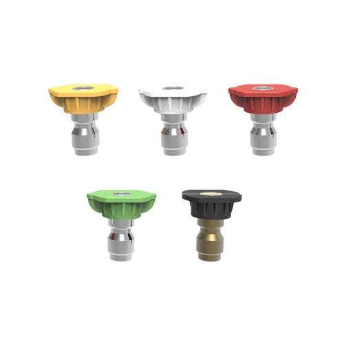 Kincrome K16260 5pc Pressure Washer Quick-Connect Nozzle Set