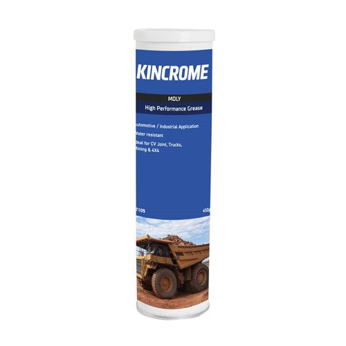 Kincrome K17105 High Performance Moly Grease Cartridge 450g