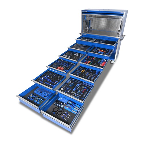 Kincrome K1790 TOOL ARMOUR Workshop Tool Kit 1053 Piece 11 Drawer 59"