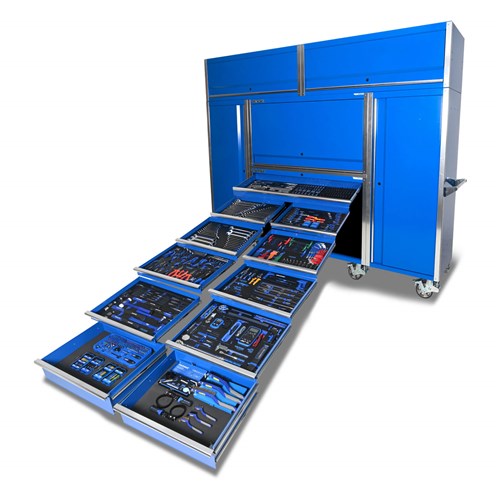 Kincrome K1792 TOOL ARMOUR Ultimate Workshop Tool Kit 1057 Piece 11 Drawer 114"