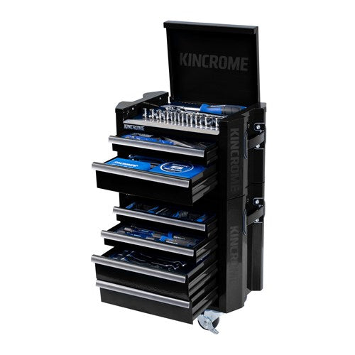 Kincrome K1940B CONTOUR® Mini Workshop Tool Kit 78 Piece 6 Drawer (10") Black
