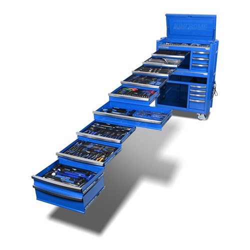 Kincrome K1961 CONTOUR® Workshop Tool Kit 734 Piece 17 Drawer (42")