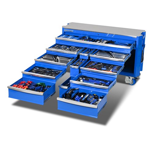 Kincrome K1964 CONTOUR® Trolley Tool Kit 868 Piece 12 Drawer (60")