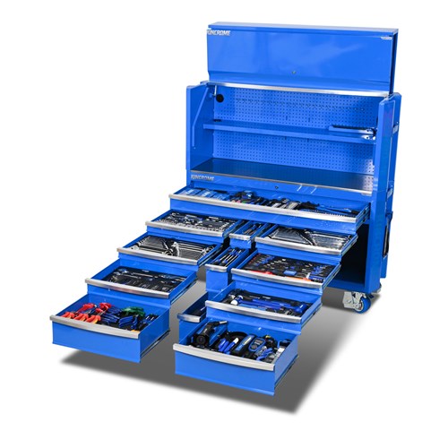 Kincrome K1965 CONTOUR® Workshop Tool Kit 869 Piece 12 Drawer (60")