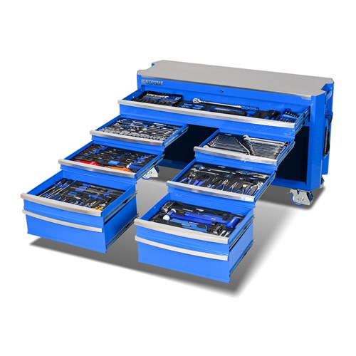 Kincrome K1968 CONTOUR® Trolley Tool Kit 454 Piece 12 Drawer (60")
