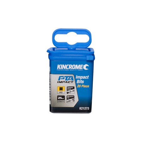 Kincrome K21273 Square #2 Impact Bit 25mm 20 Piece