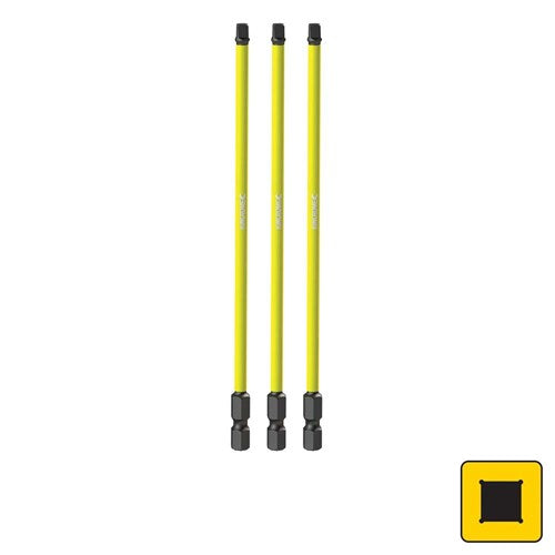 Kincrome K21290 Square #2 Impact Bit 150mm 3 Piece