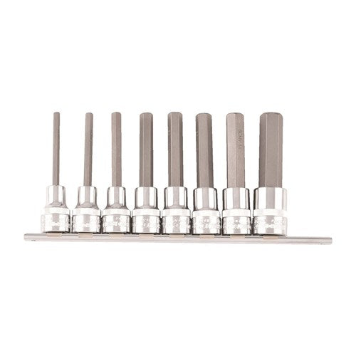 Kincrome K2135 Hex Socket Set 8 Piece 1/2 Drive - Metric