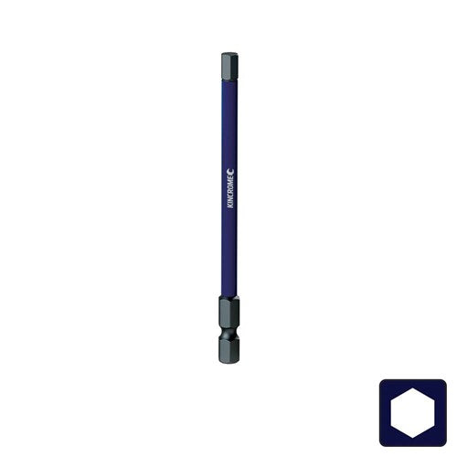 Kincrome K21366 Hex 6mm Impact Bit 100mm 1 Piece