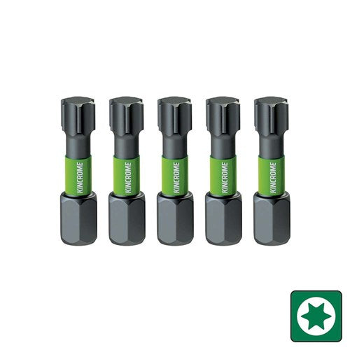 Kincrome K21378 TORX T15 Impact Bit 25mm 5 Piece