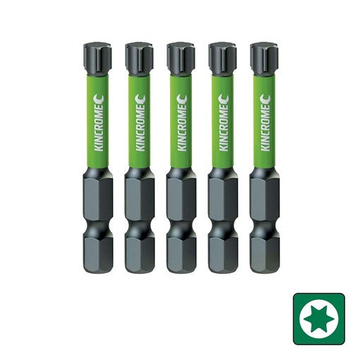 Kincrome K21391 TORX T20 Impact Bit 50mm 5 Piece