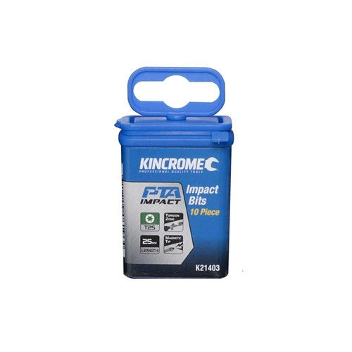 Kincrome K21403 TORX T25 Impact Bit 25mm 10 Piece