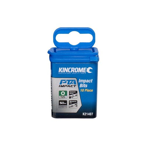 Kincrome K21407 TORX T25 Impact Bit 50mm 10 Piece