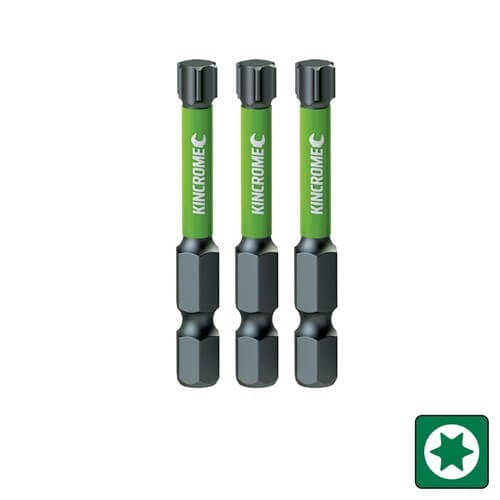 Kincrome K21427 TORX T30 Impact Bit 50mm 3 Piece
