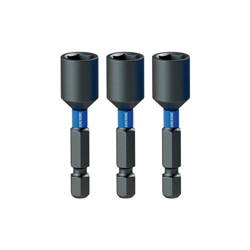 Kincrome K21467 Magnetic Nutsetter 5/16" Impact Bit 50mm 3 Piece