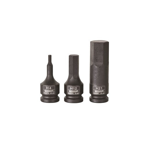 Kincrome K2373 Hex Impact Socket 7mm x 60mm 1/2" Drive