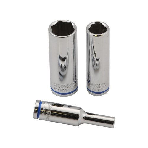 Kincrome K26508 Deep Socket 12mm 1/4" Drive (Mirror Polish)