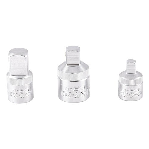 Kincrome K27098 LOK-ON Adaptor Set 3 Piece 1/4, 3/8 & 1/2" Drive