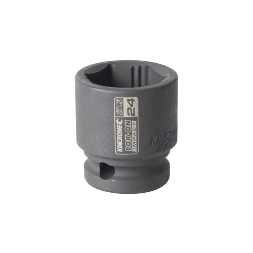 Kincrome K27116 LOK-ON Impact Socket 24mm 1/2" Drive