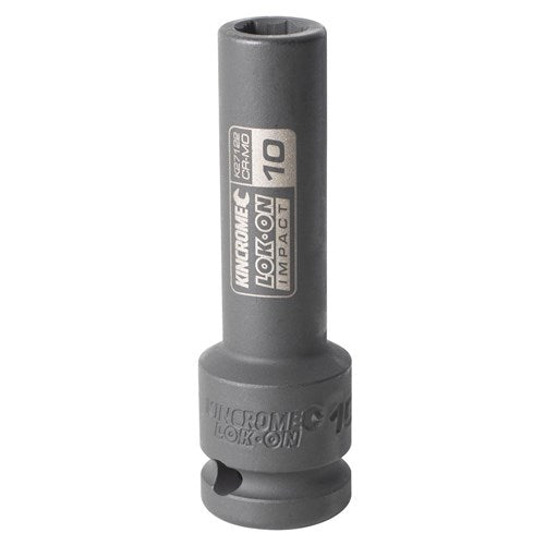 Kincrome K27122 LOK-ON Deep Impact Socket 10mm 1/2" Drive