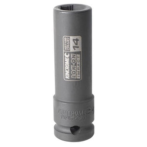 Kincrome K27126 LOK-ON Deep Impact Socket 14mm 1/2" Drive