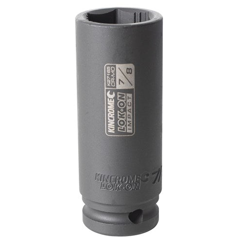 Kincrome K27165 LOK-ON Deep Impact Socket 7/8" 1/2" Drive