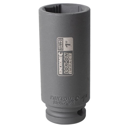 Kincrome K27167 LOK-ON Deep Impact Socket 1" 1/2" Drive