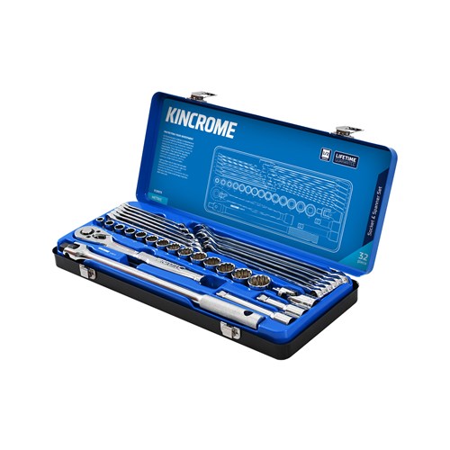 Kincrome K28075 Socket & Spanner Set 32 Piece 1/2" Drive Metric