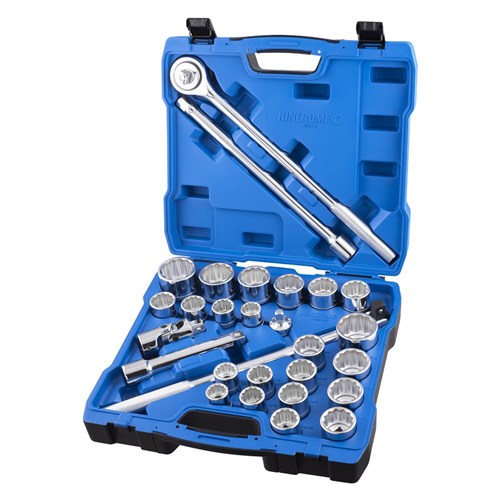 Kincrome K28145 Socket Set 28 Piece 3/4" Drive - Metric & Imperial