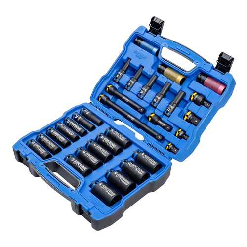Kincrome K28209 Deep Impact Socket Set 31 Piece 1/2" Drive - Metric