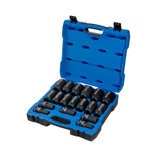 Kincrome K28246 Impact 3/4" Drive Socket Set Deep Metric 18 Piece