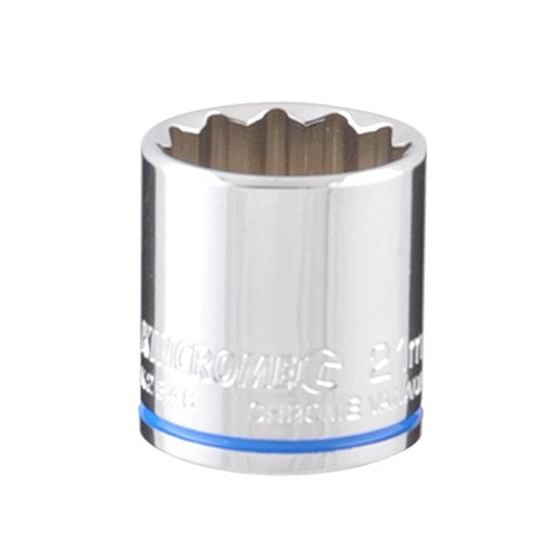 Kincrome K2846 Socket 21mm 3/8" Drive (Mirror Polish)