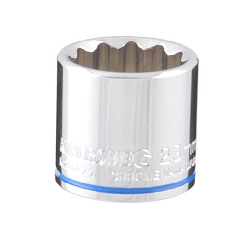 Kincrome K28471 Socket (Mirror Polish) 23mm 3/8" Drive