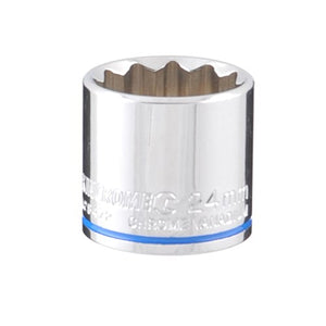 Kincrome K28472 Socket (Mirror Polish) 24mm 3/8" Drive