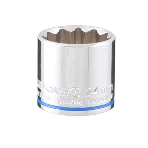 Kincrome K28472 Socket (Mirror Polish) 24mm 3/8" Drive