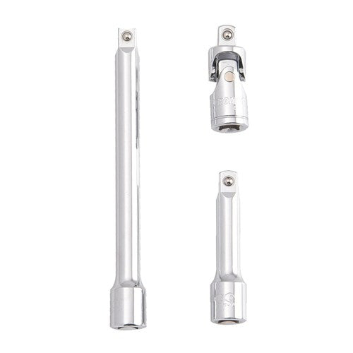 Kincrome K2924 Extension Bar Set 3/8" Drive (Mirror Polish)