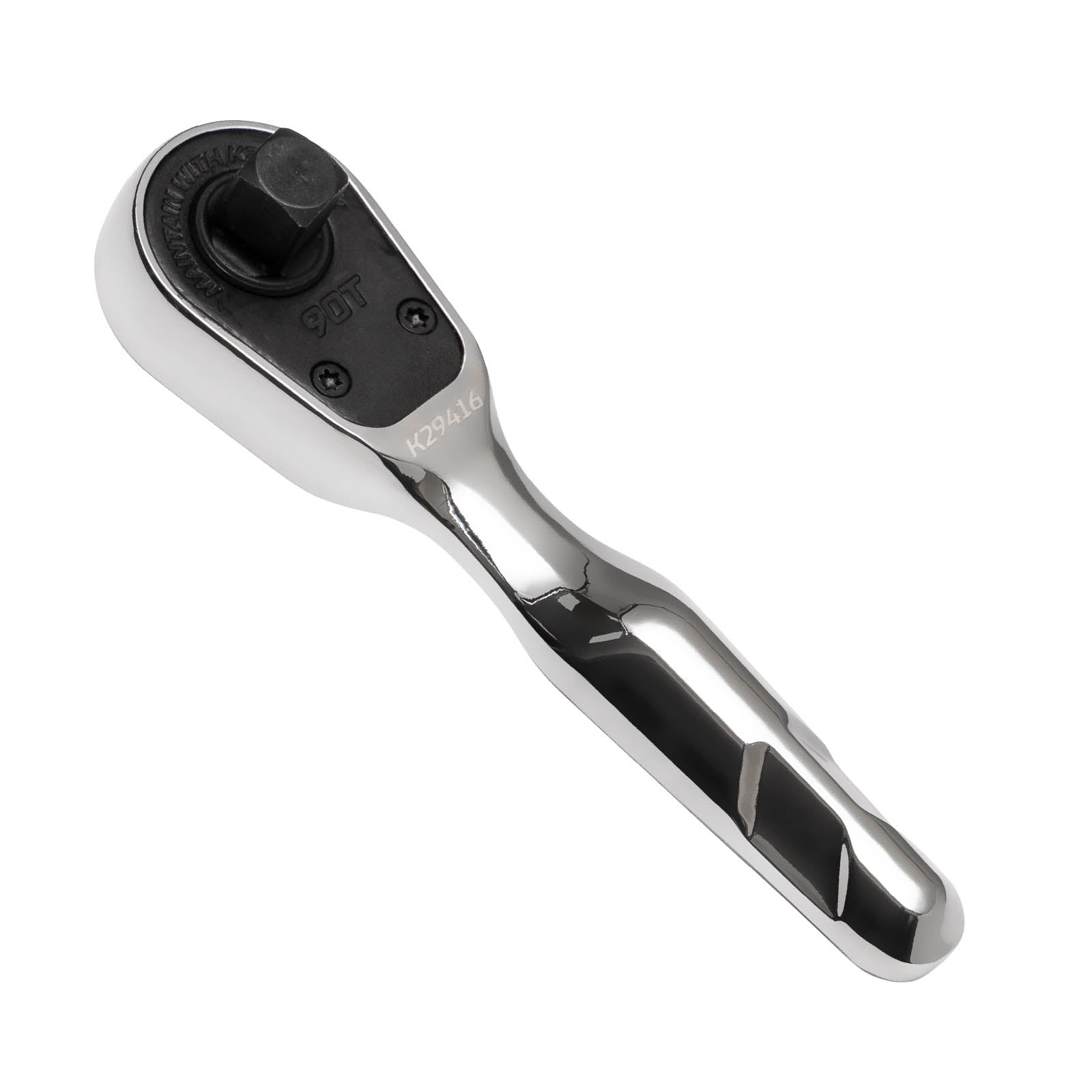 Kincrome K29416 Sealed 3/8" Drive Stubby Ratchet 90 Teeth 120mm - view 2