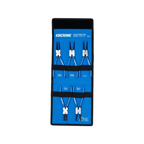 Kincrome K4040 Circlip Pliers Set 5 Piece