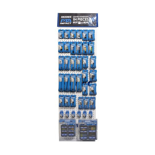 Kincrome K50195 Mix + Sets 4 Wall Merchandiser