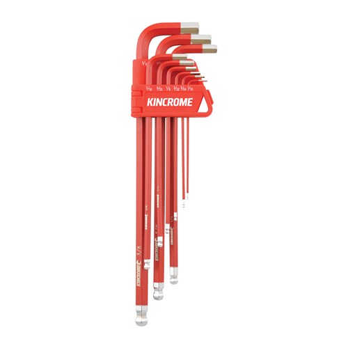 Kincrome K5042 Ball Point Hex Key Set Long Series 9 Piece