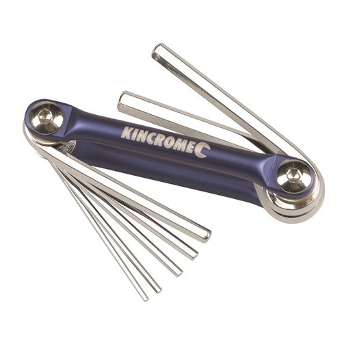 Kincrome K5046 Folding Hex Key Set 7 Piece Metric
