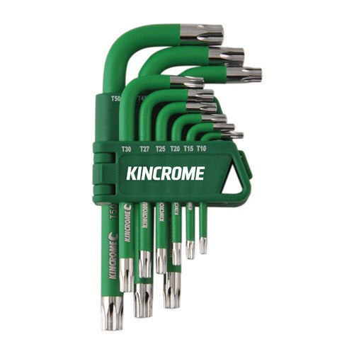 Kincrome K5144 TORX Key Set Short Series 9 Piece
