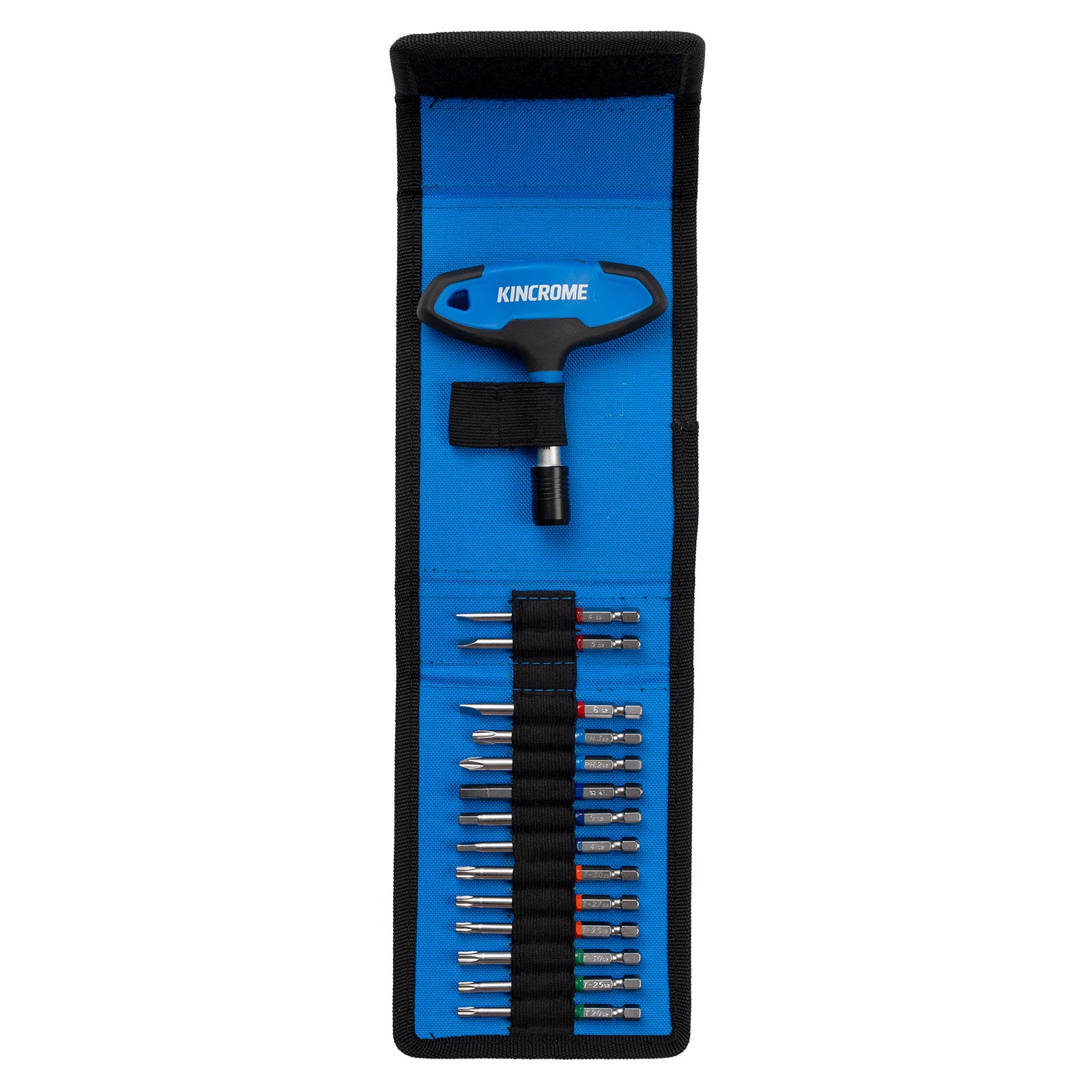 Kincrome K5691 Ratcheting T-Handle Set 15 Piece