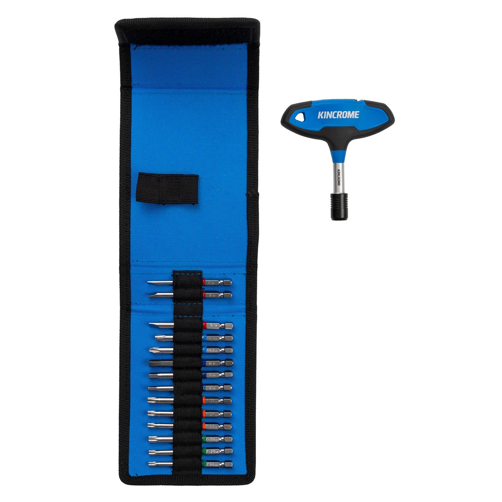 Kincrome K5691 Ratcheting T-Handle Set 15 Piece - view 2