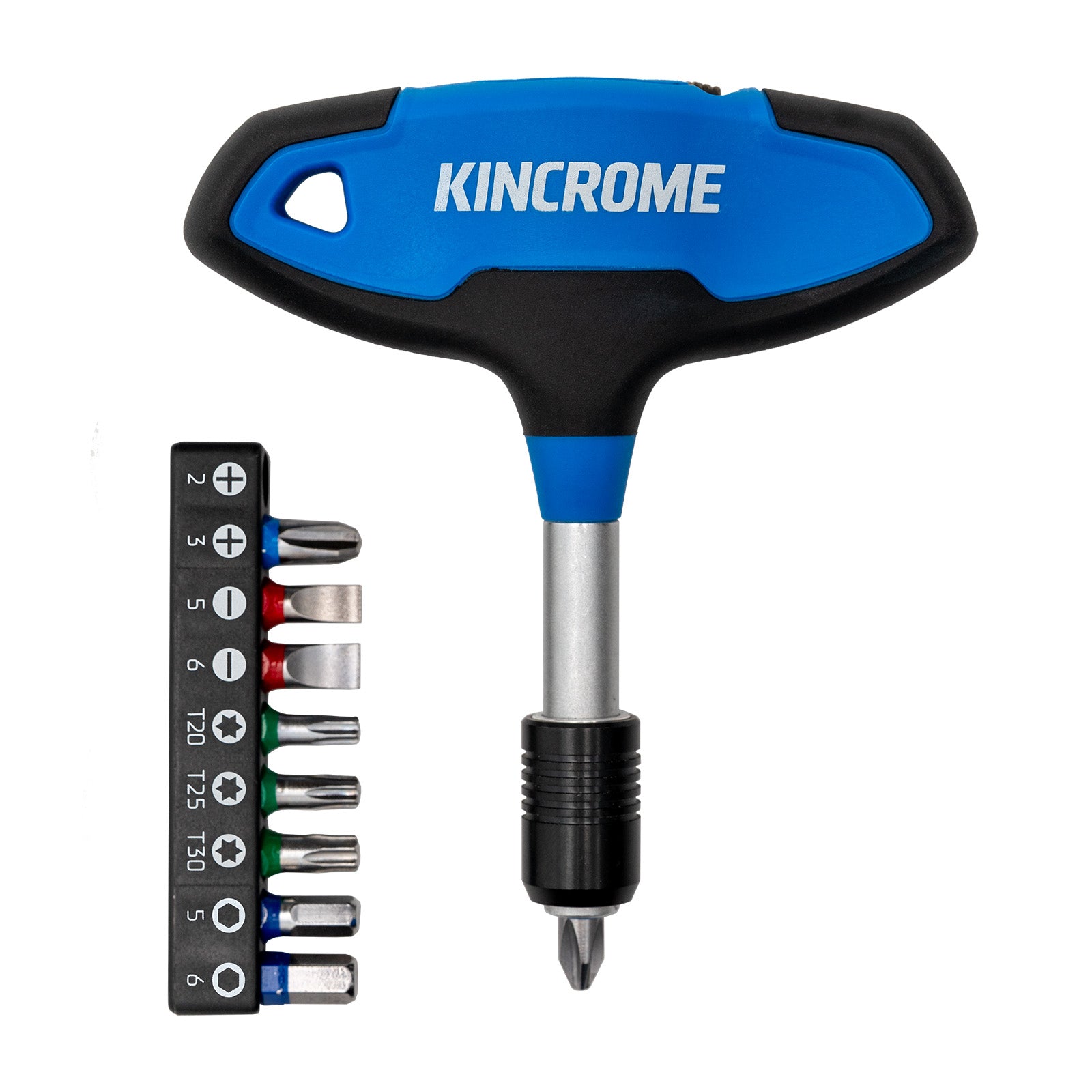 Kincrome K5692 Ratcheting T-Handle Set 10 Piece